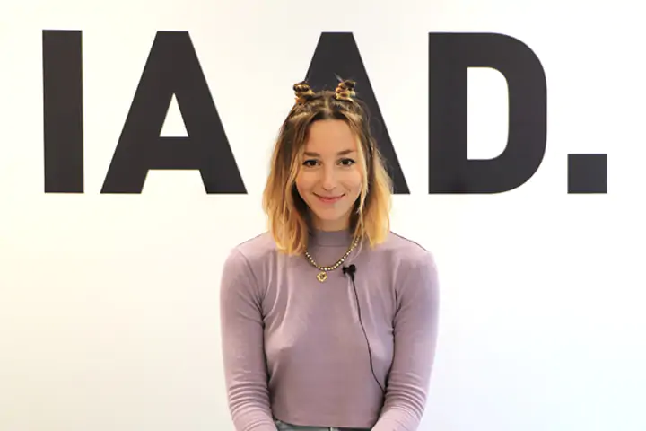 Rebecca Baravelli, alumna IAAD. del corso in Communication design