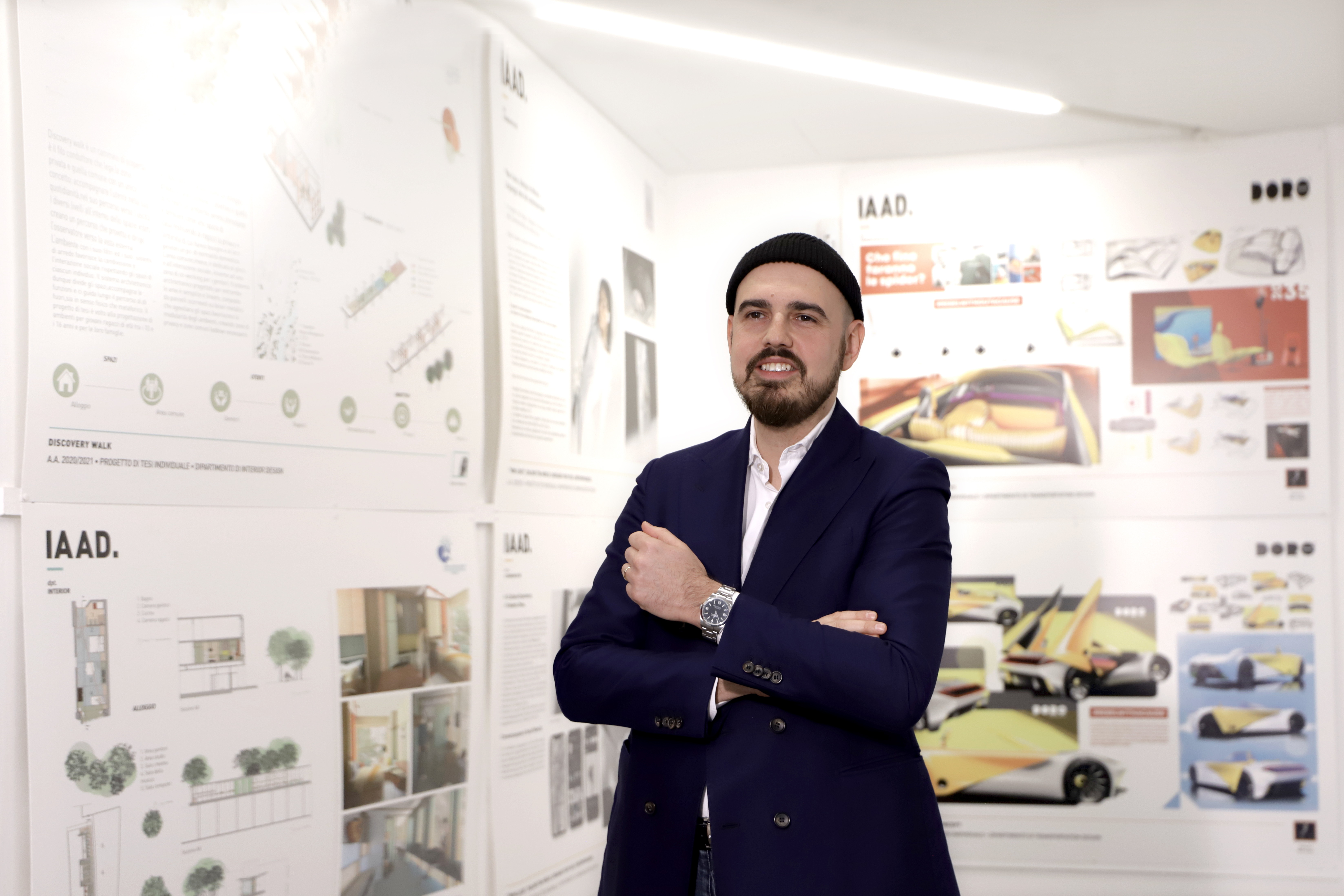 Dario Olivero, Coordinatore in IAAD. del Dipartimento di Transportation design