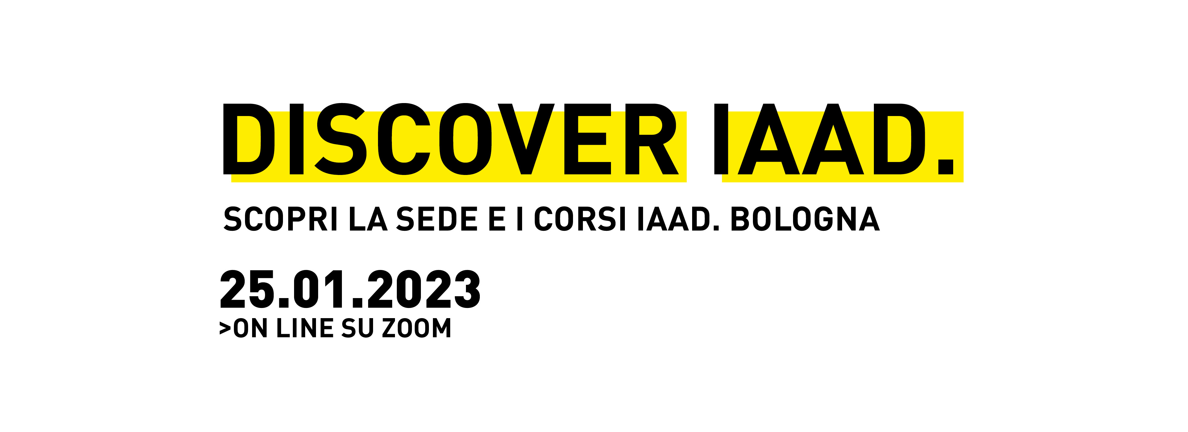 IAAD. Bologna invita studenti e famiglie a scoprire l'offerta formativa dei corsi triennali