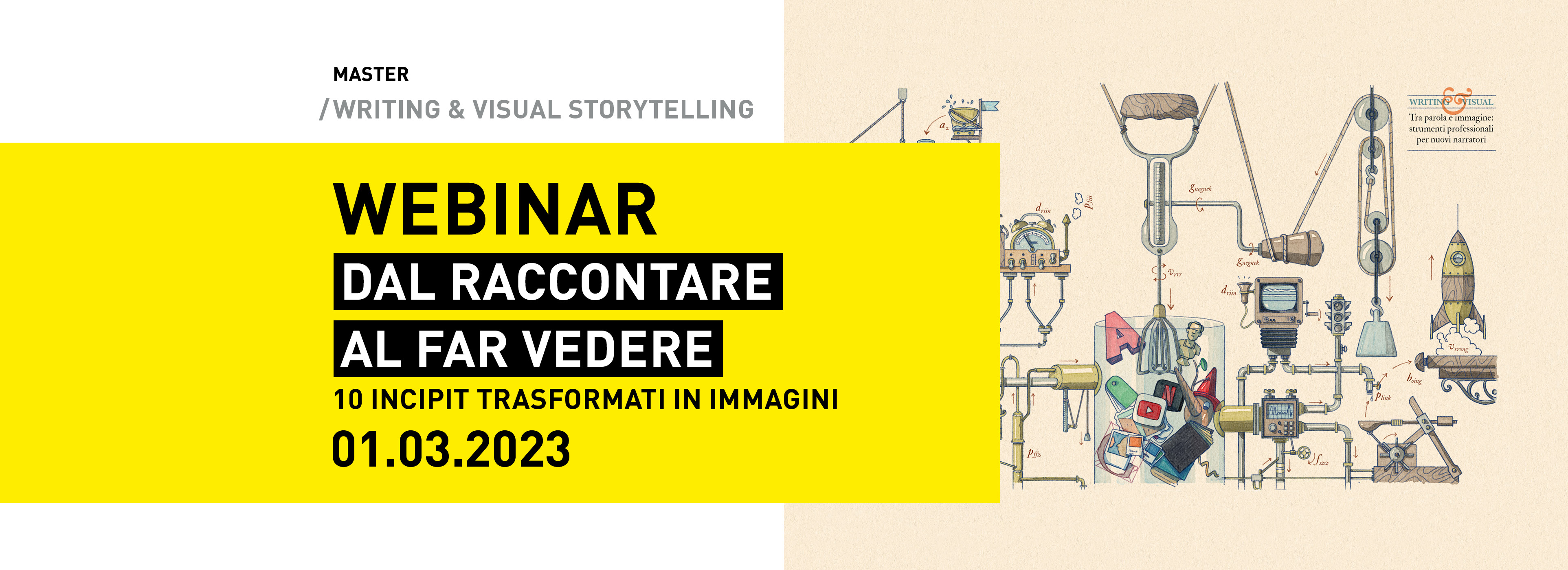 Masterclass del Master IAAD. in Writing & Visual Storytelling