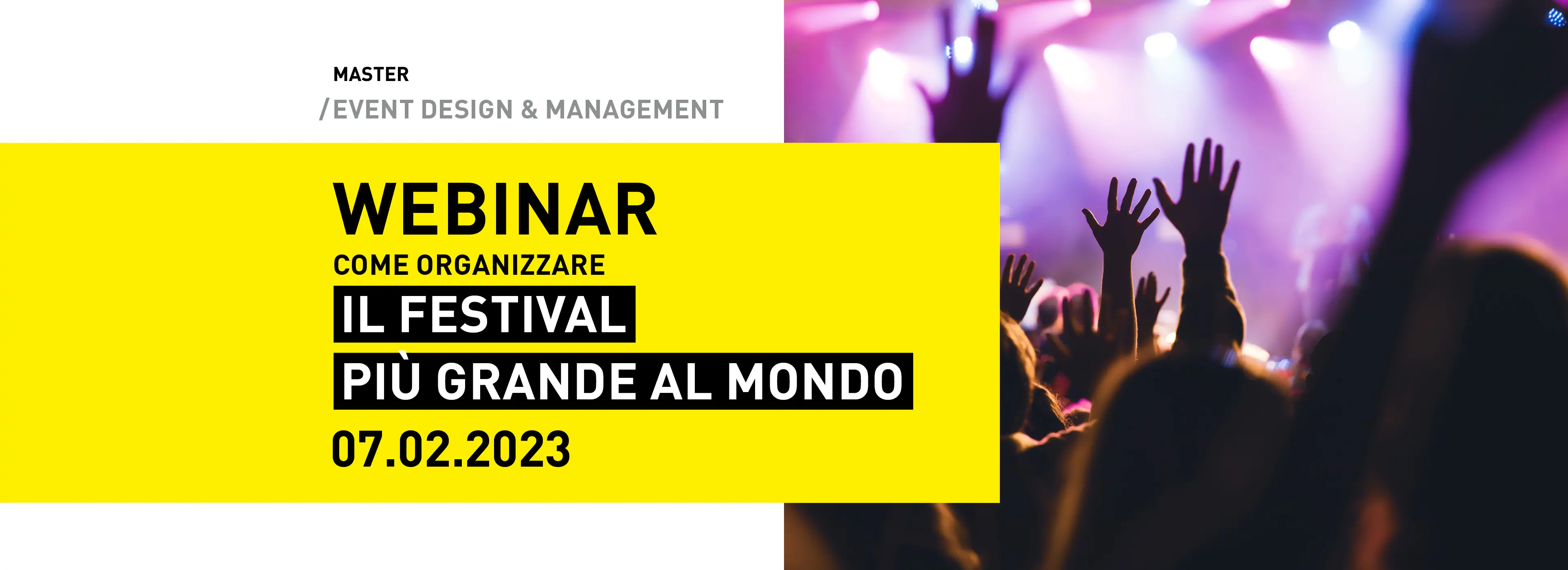 La Masterclass dedicata al Master IAAD. in Event Design & Management