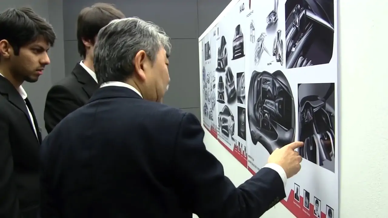 I migliori progetti di tesi del Dipartimento IAAD. di Transportation design realizzati in collaborazione con Porsche e Nissan