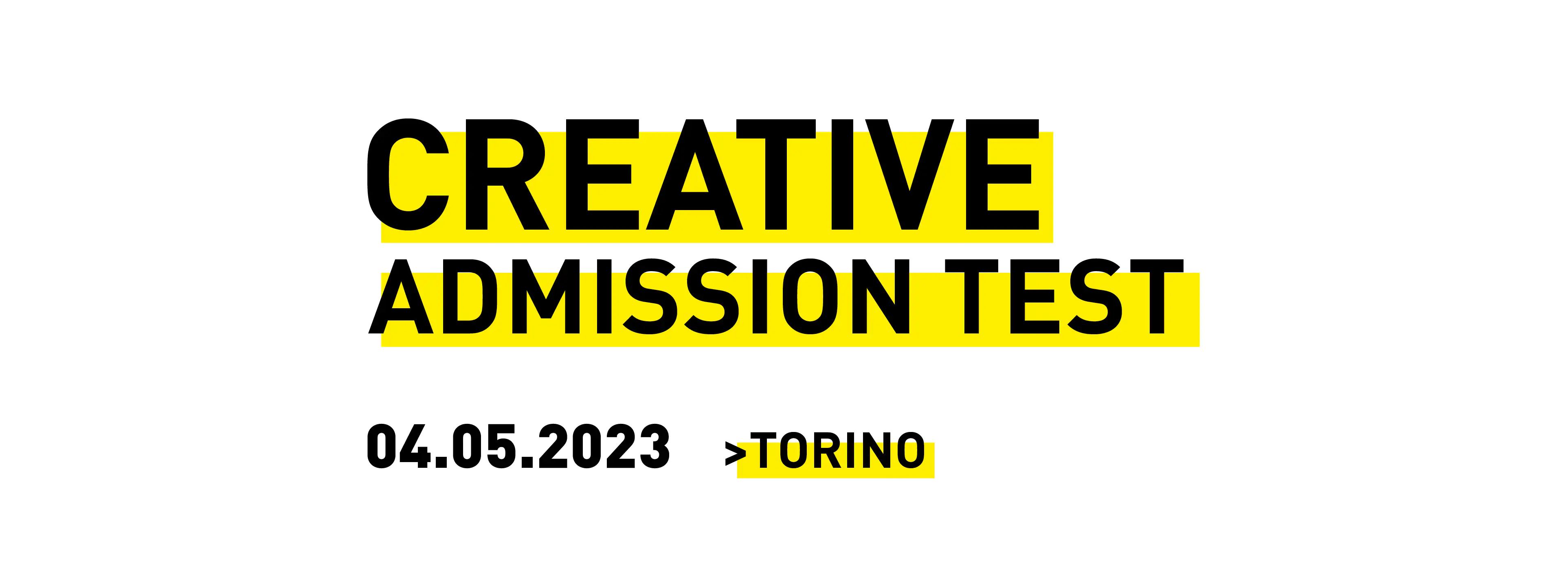 Scopri la prossima prova di ammissione di IAAD. Torino