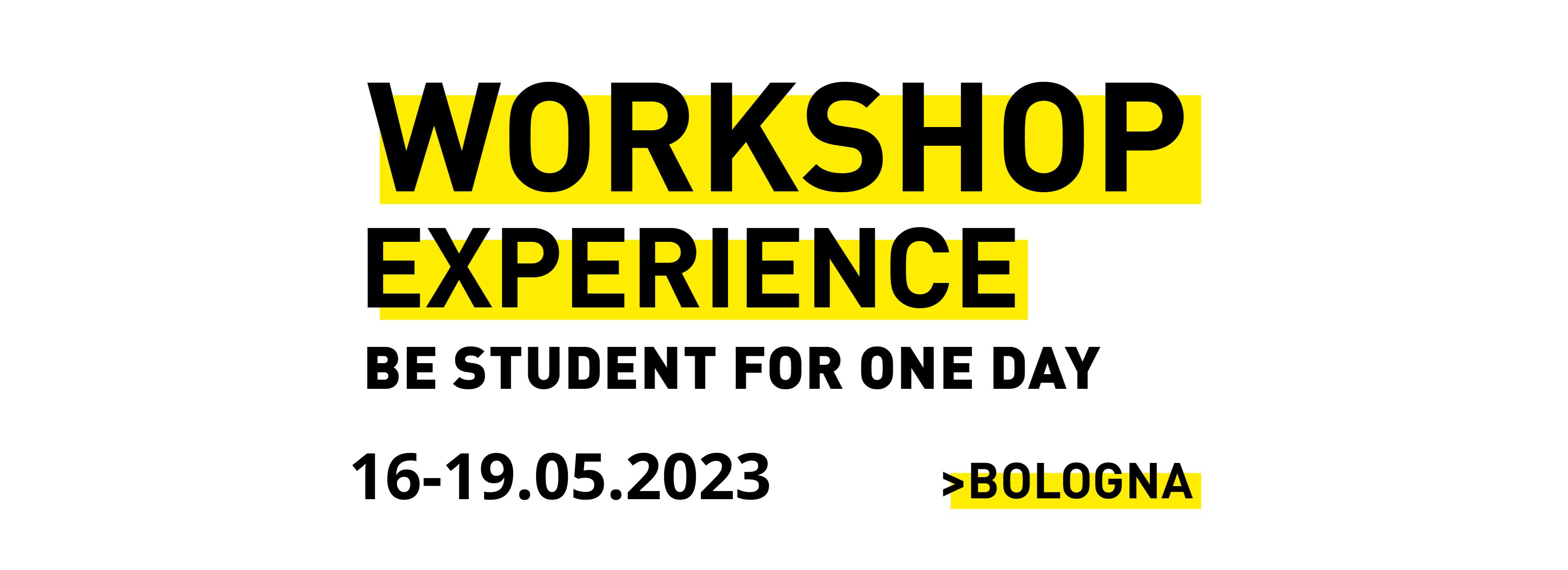 Vivi la IAAD. Experience partecipando al prossimo Workshop di Orientamento di IAAD. Bologna