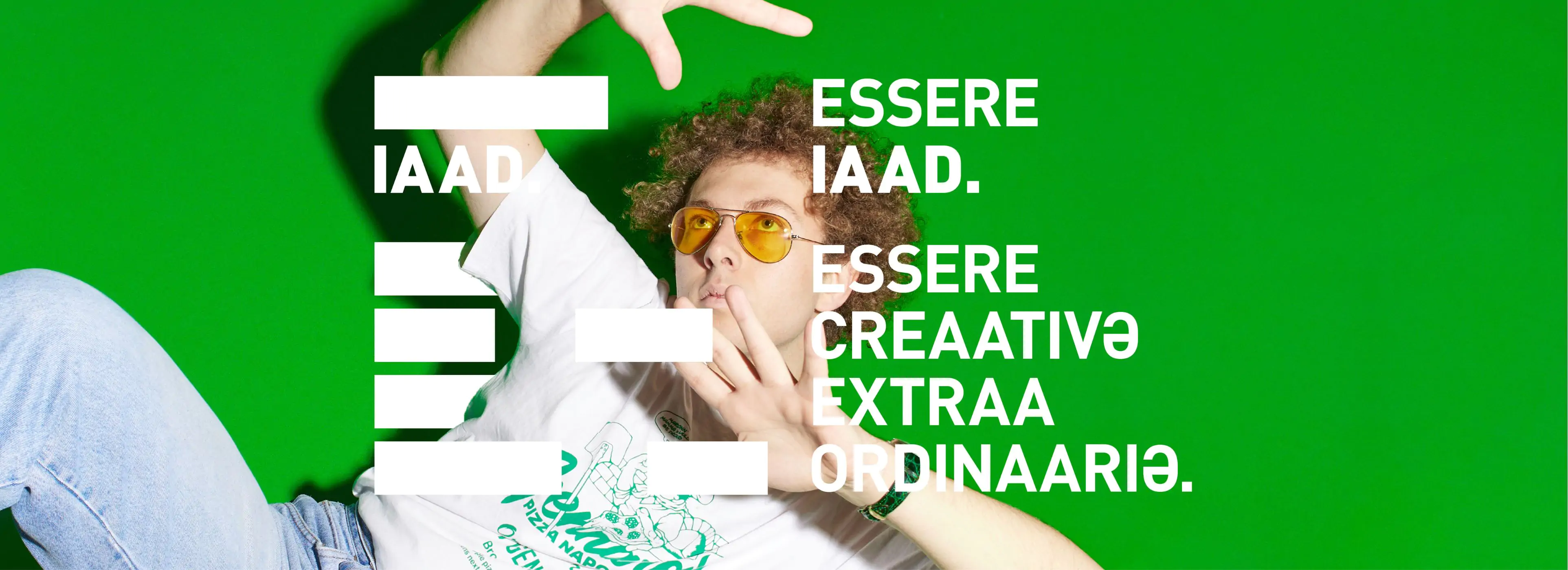 Essere IAAD. La prima campagna di comunicazione dell'Istituto d'Arte Applicata e Design