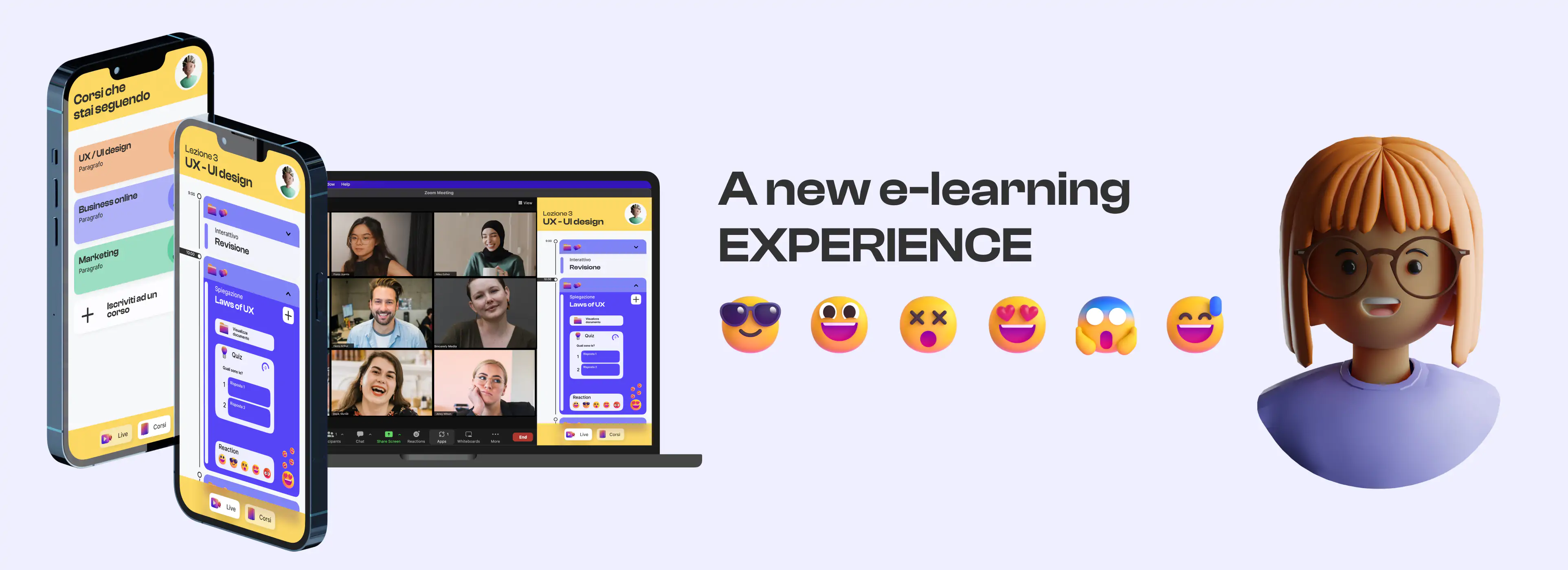A new e-learning experience: il progetto di tesi in Digital Communication design di Fabrizio Lombardi