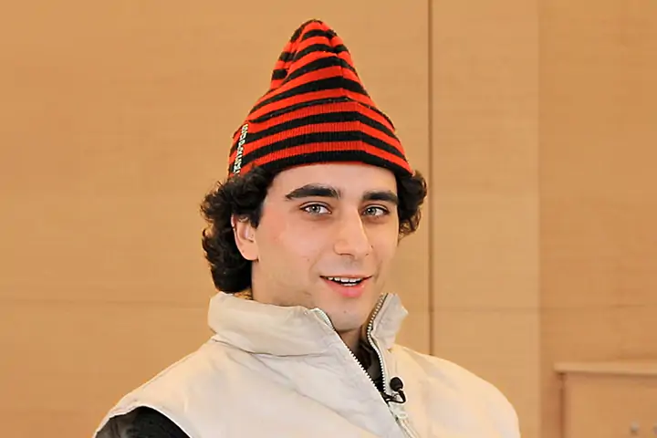 Samuele Mastrangelo, alumno IAAD. del corso in Textile & Fashion design