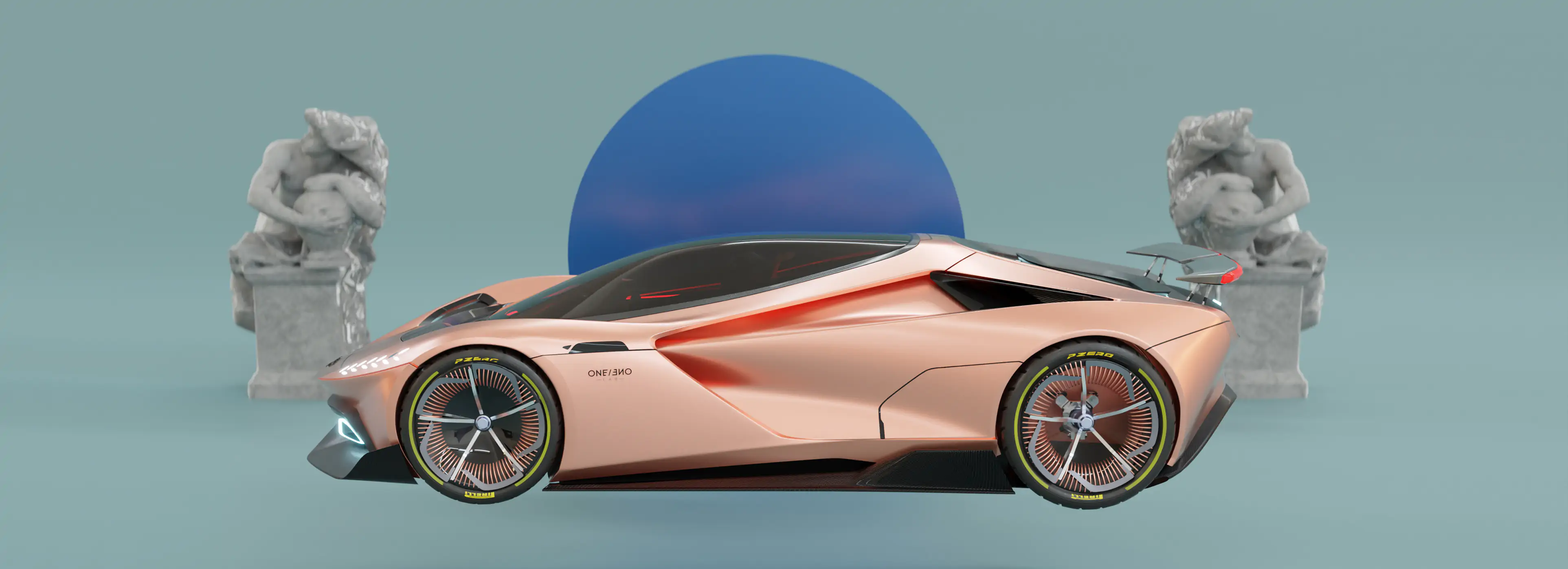 RE/X, la hypercar disegnata da Ulises Alonso Morales Mendoza come tesi in Transportation design