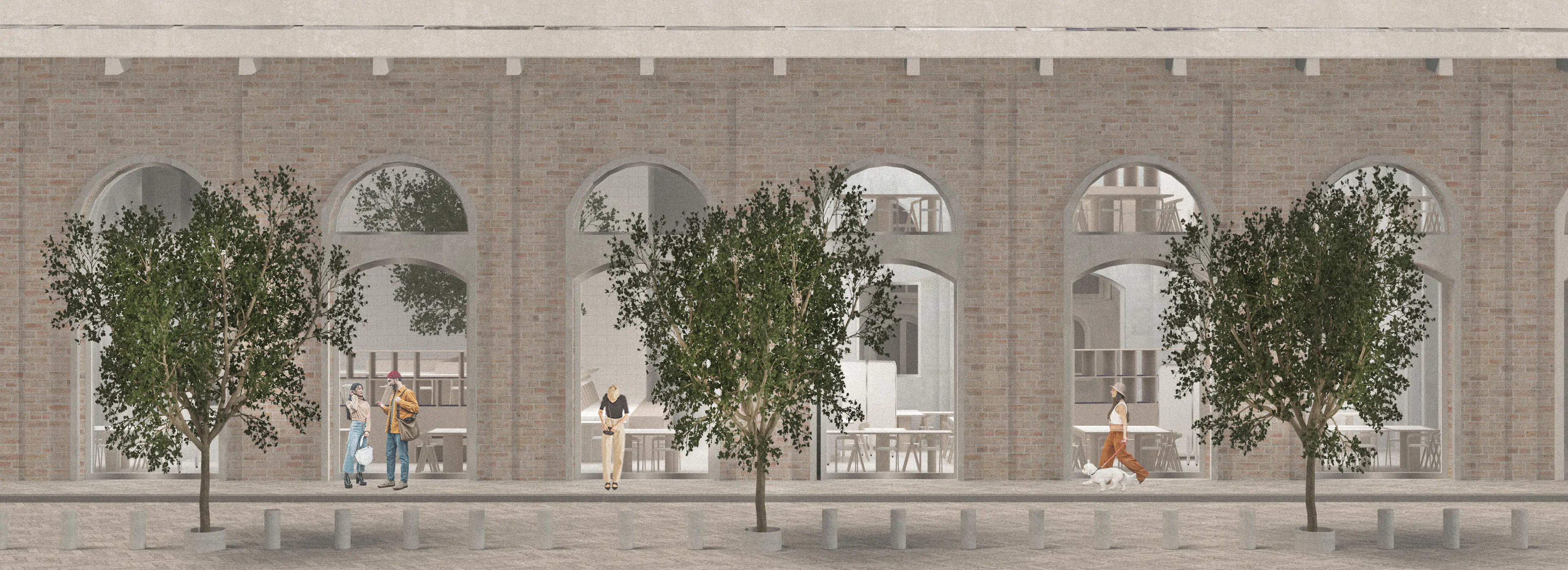 Invisible landscape, il progetto di tesi in Interior design di Asya Paggi