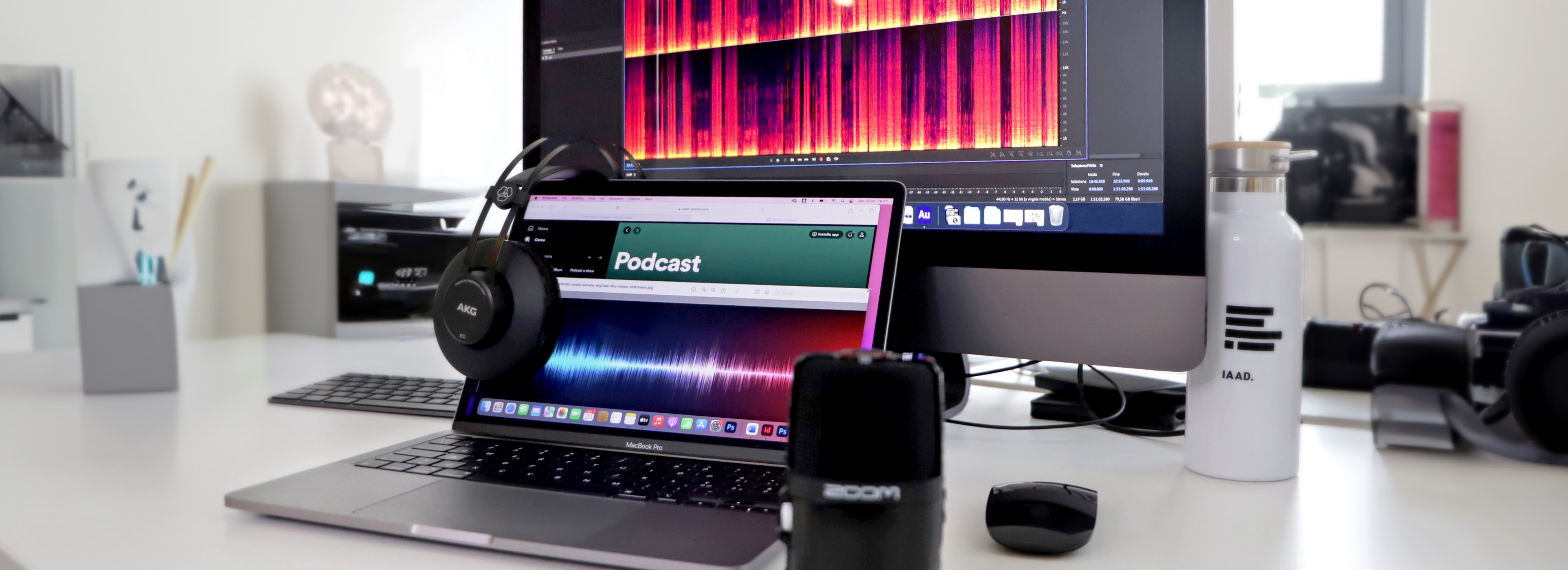 Scopri il Corso Professional in Podcasting di IAAD.