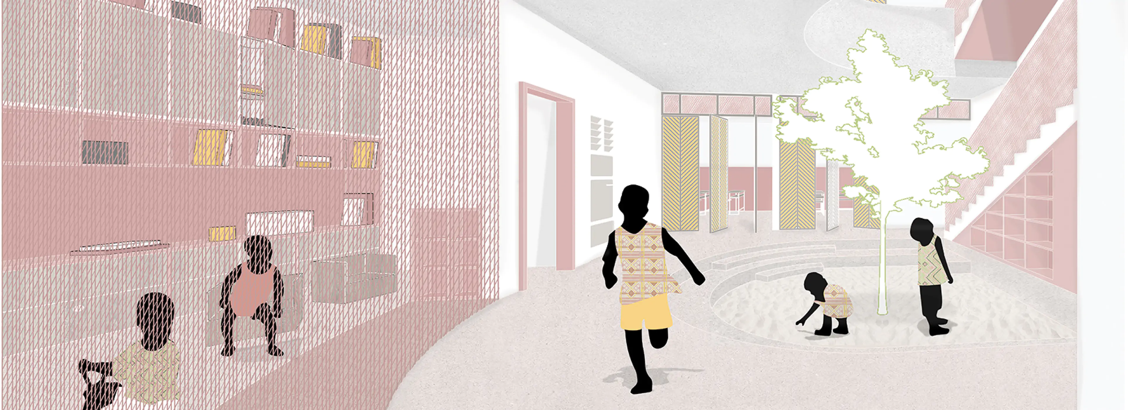 Trame Fertili, il progetto di tesi in Interior design di Clara Vallarano