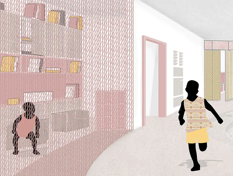 Trame Fertili, il progetto di tesi in Interior design di Clara Vallarano
