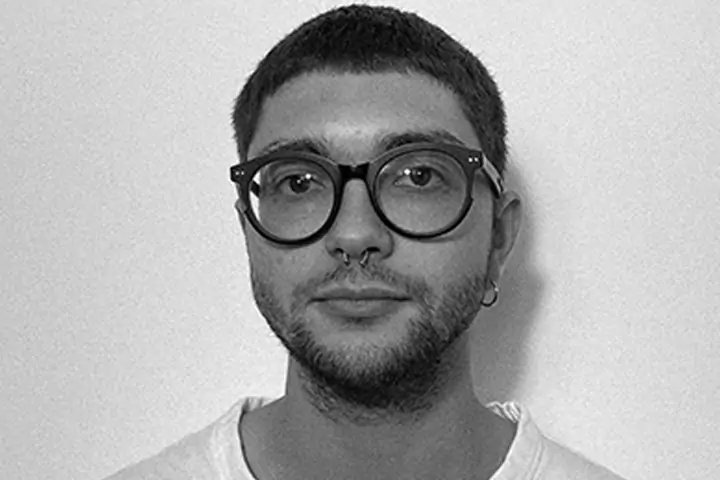 Davide Raccuia, alumno IAAD. del corso in Textile & Fashion design