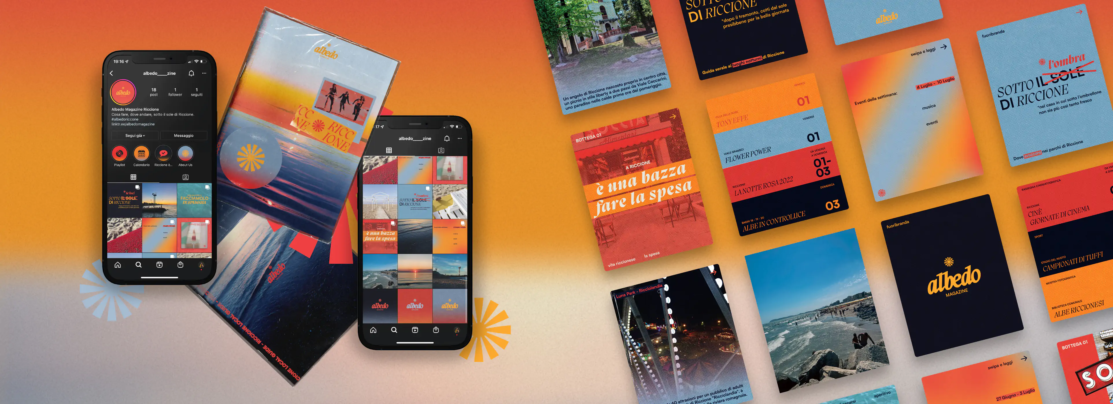 Albedo Magazine, il progetto di tesi in Digital Communication design di Luca Venturi