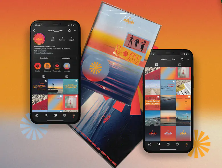Albedo Magazine, il progetto di tesi in Digital Communication design di Luca Venturi