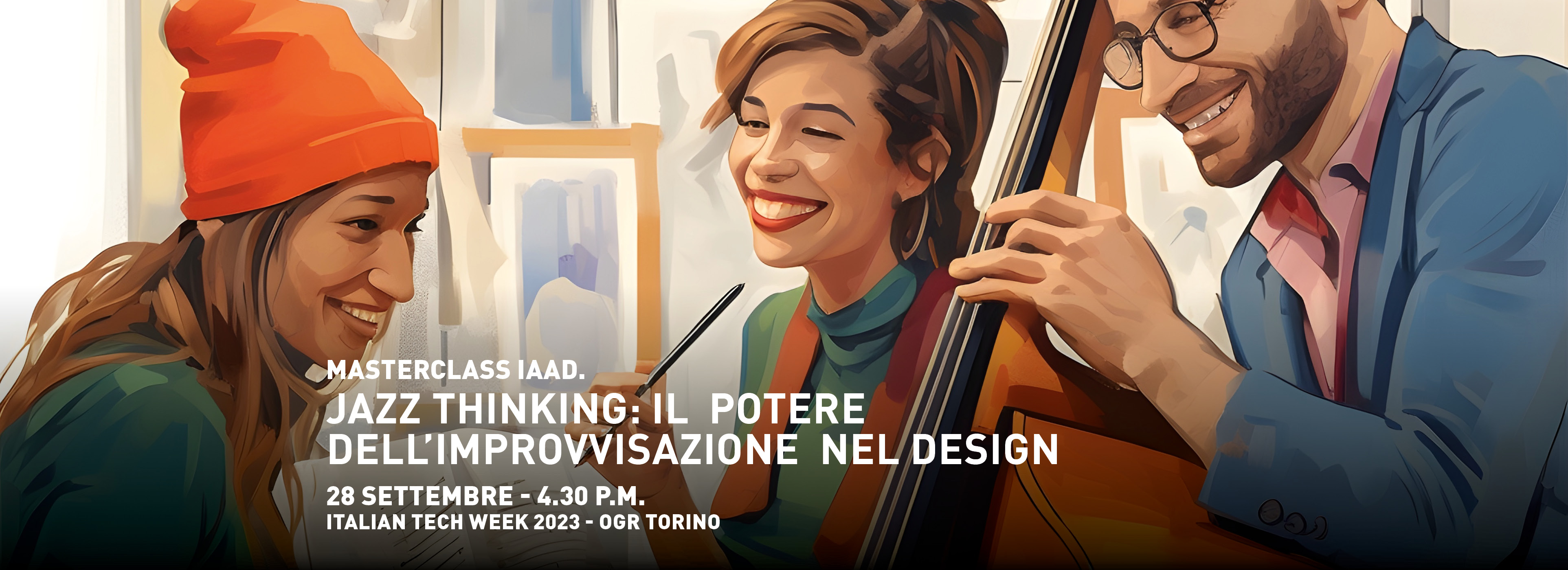 IAAD. partecipa alla prossima edizione dell'Italian Tech Week con una Masterclass dedicata al tema dell'improvvisazione