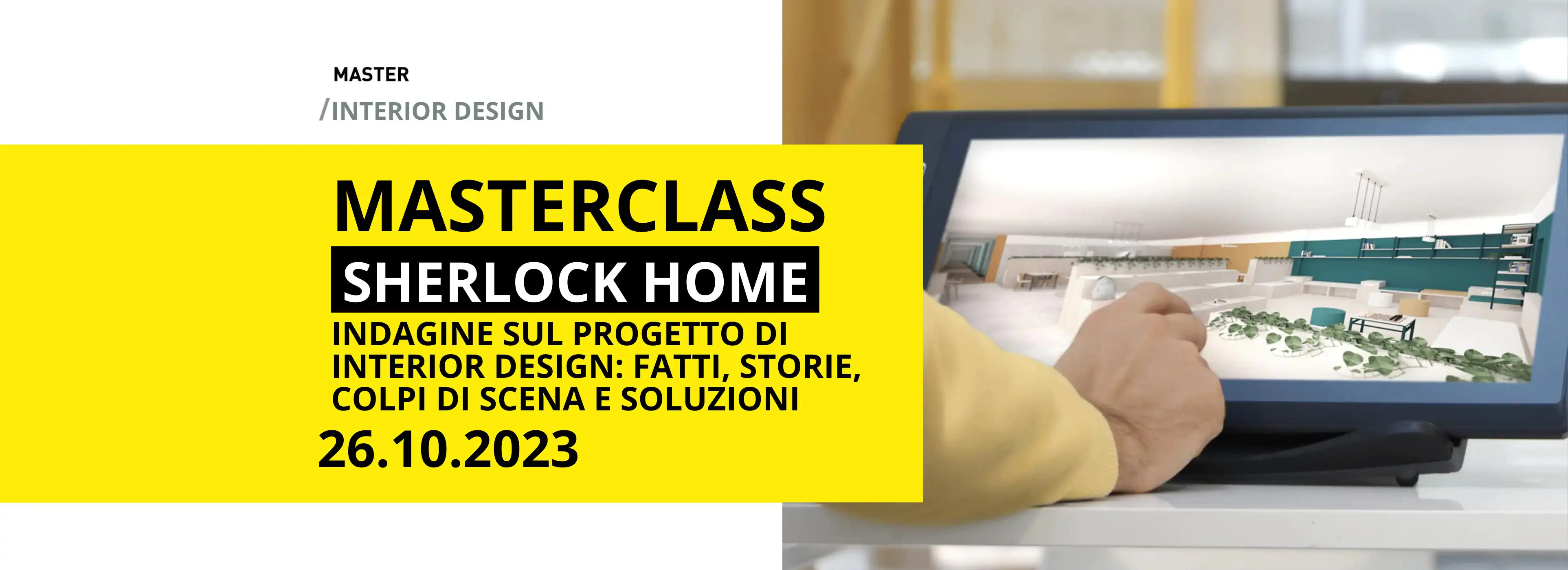 Masterclass del Master IAAD. in Interior Design