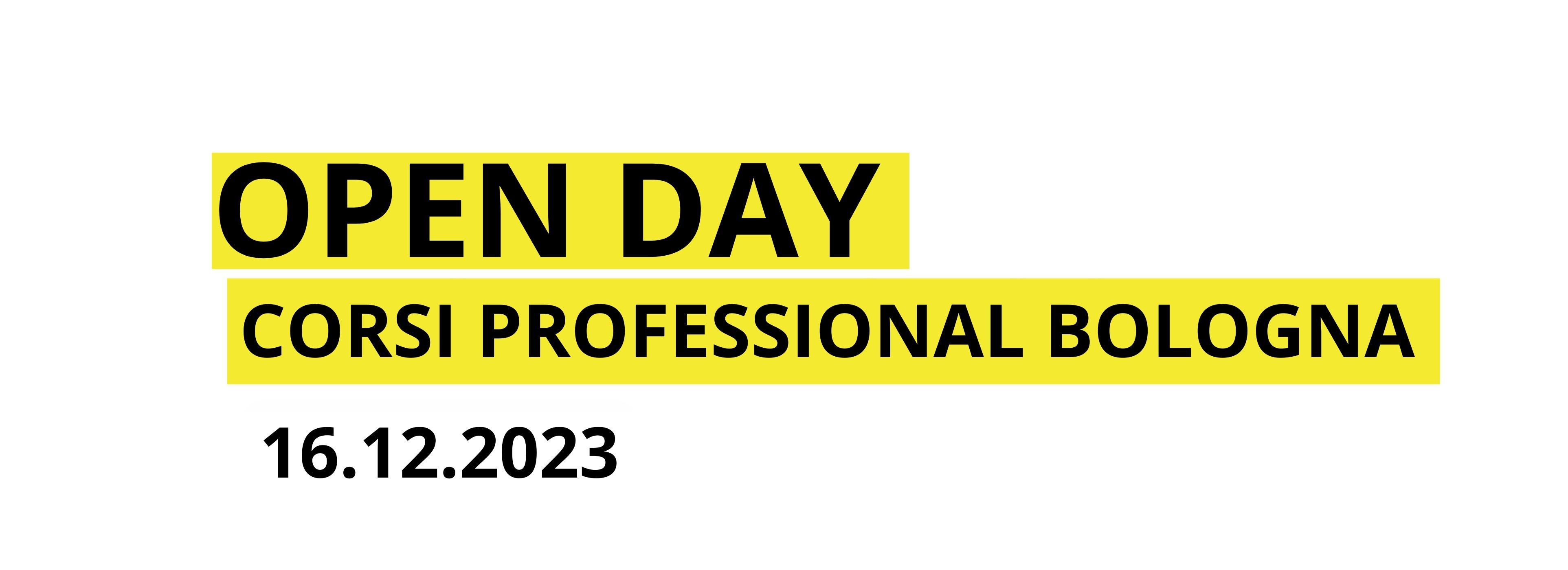 Partecipa al prossimo Open Day dei Corsi Professional di IAAD. Bologna