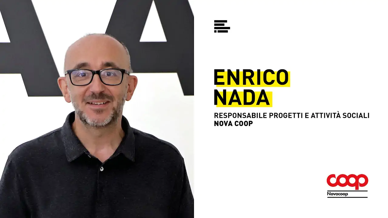 Enrico Nada, responsabile dei progetti e delle attività sociali di Nova Coop, ci racconta la collaborazione con IAAD. per  la Tesi di Classe in Innovation design