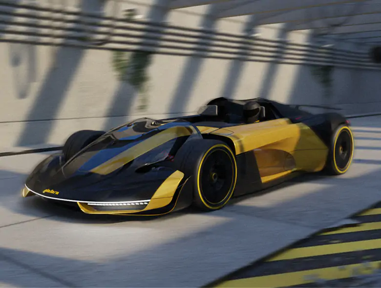 Dallara Ibrida, la concept car disegnata da Giorgio Monforte come tesi in Transportation design