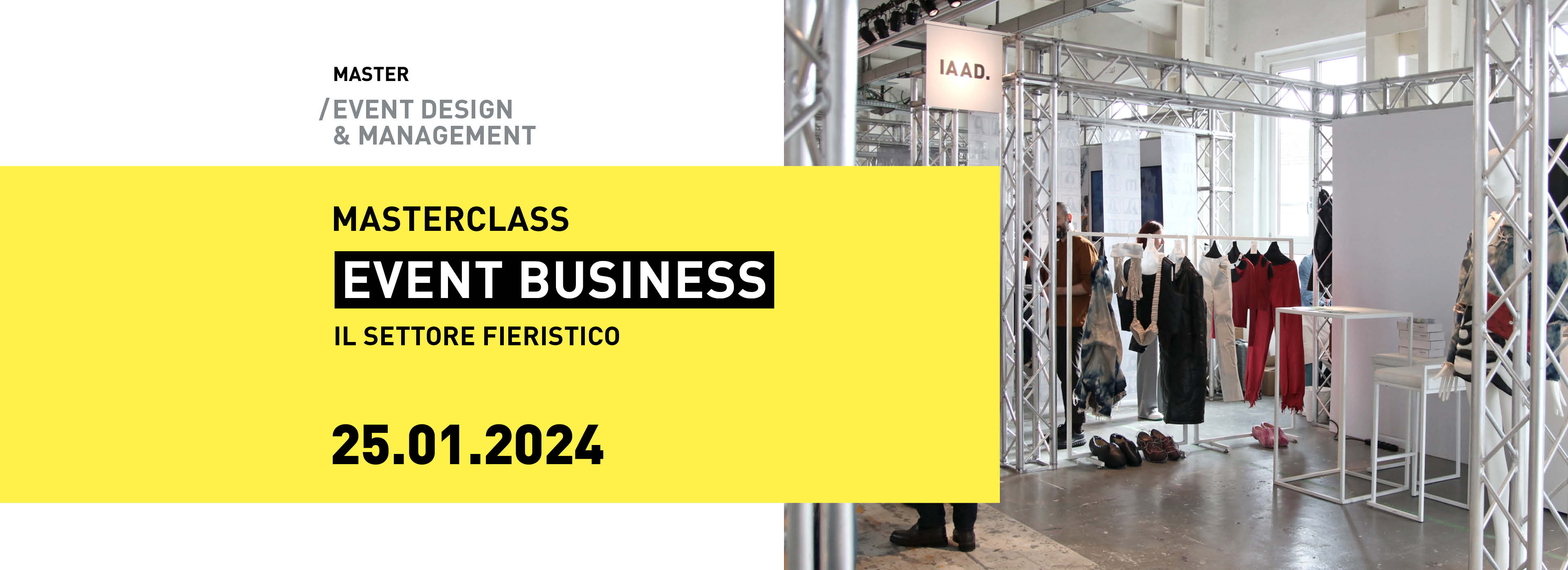 Masterclass del Master IAAD. in Event Design & Management
