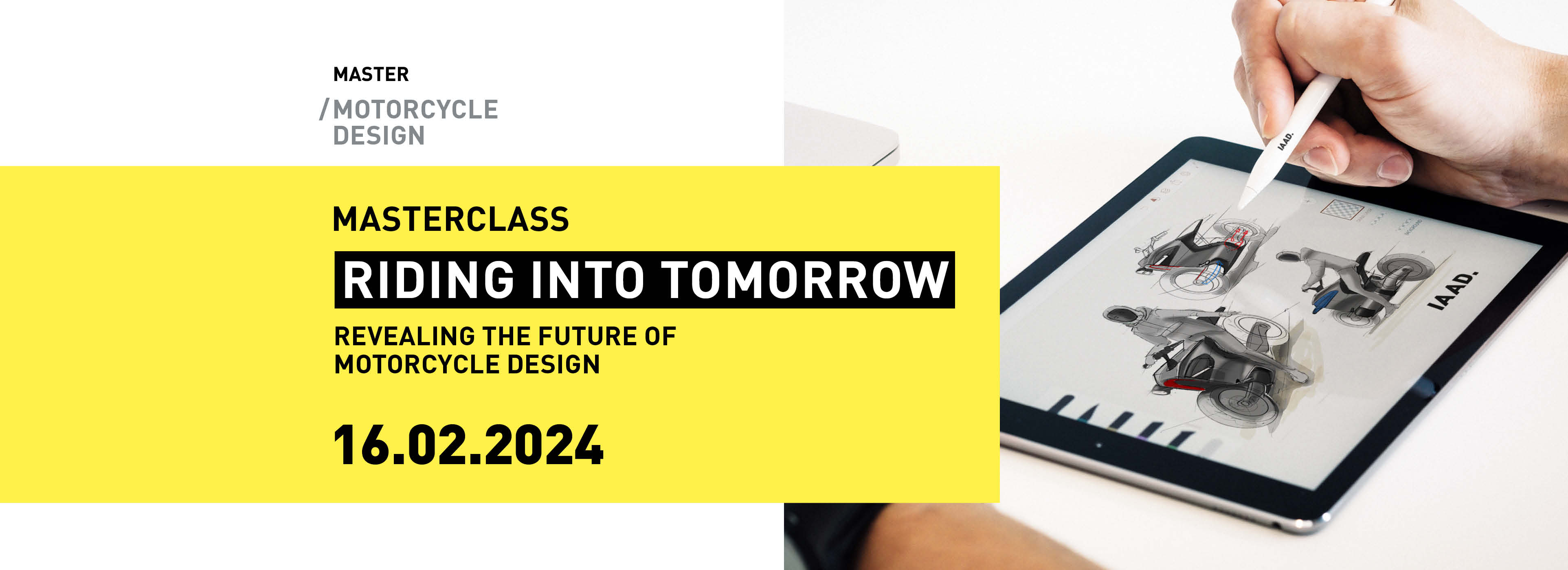 Masterclass del Master IAAD. in Motorcycle Design