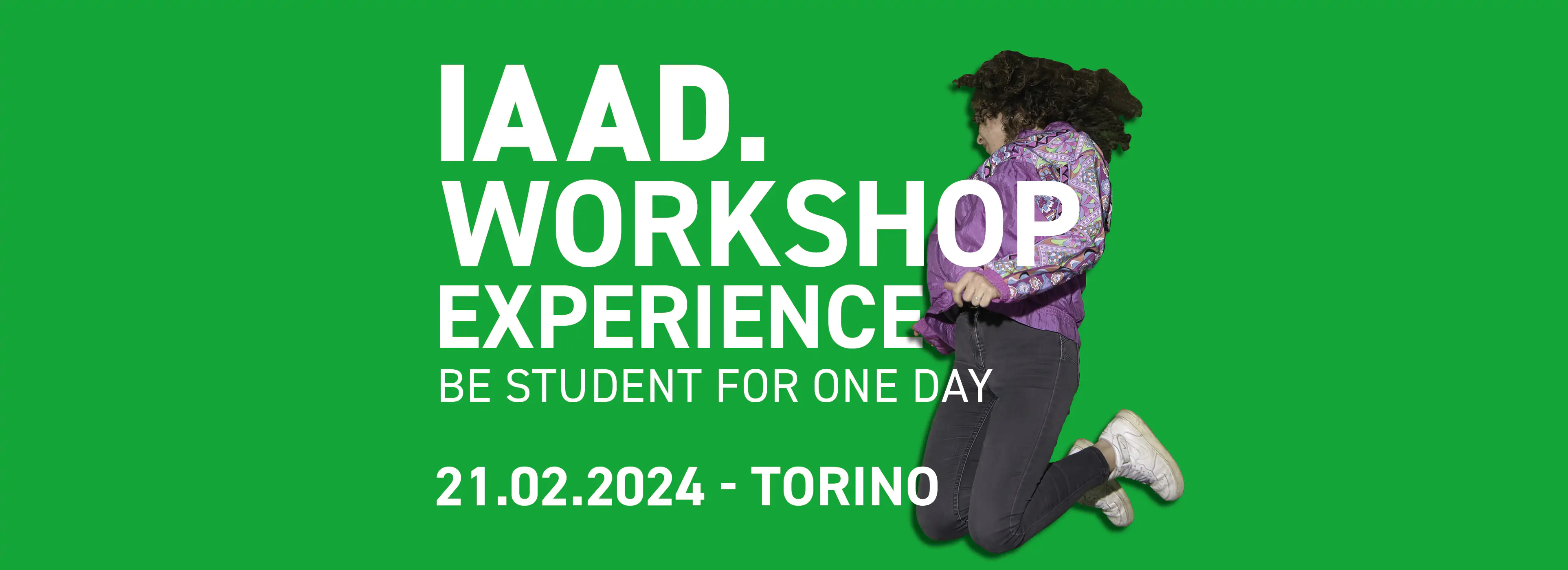 Prova il metodo didattico in IAAD. partecipando al prossimo Workshop di Orientamento