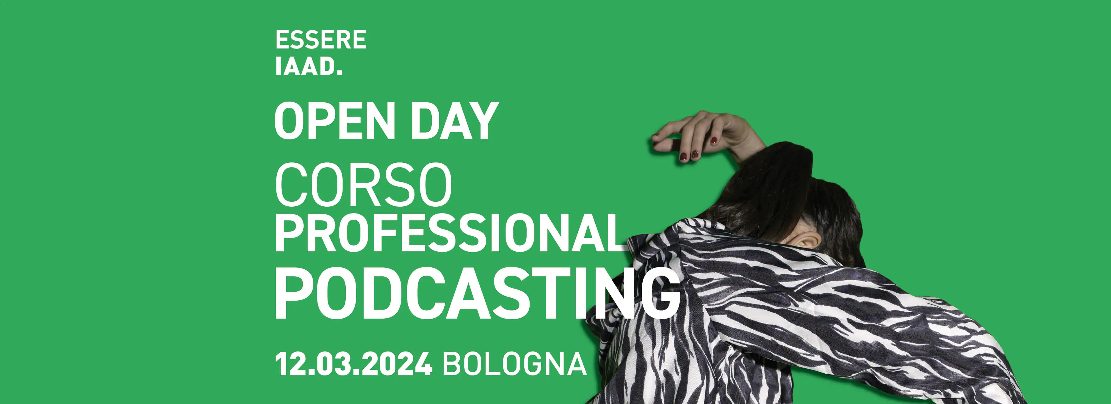 Partecipa al prossimo Open Day del Corso Professional in Podcasting di IAAD. Bologna