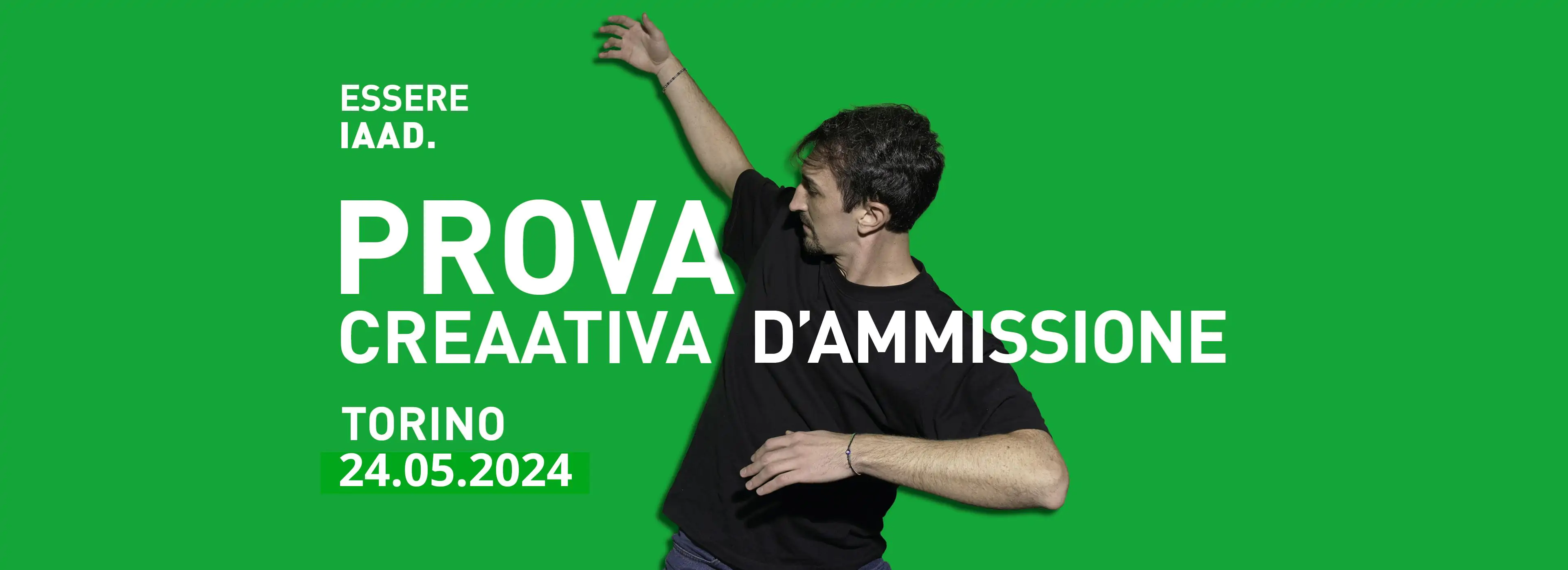 Partecipa alla prossima prova di ammissione di IAAD. Torino