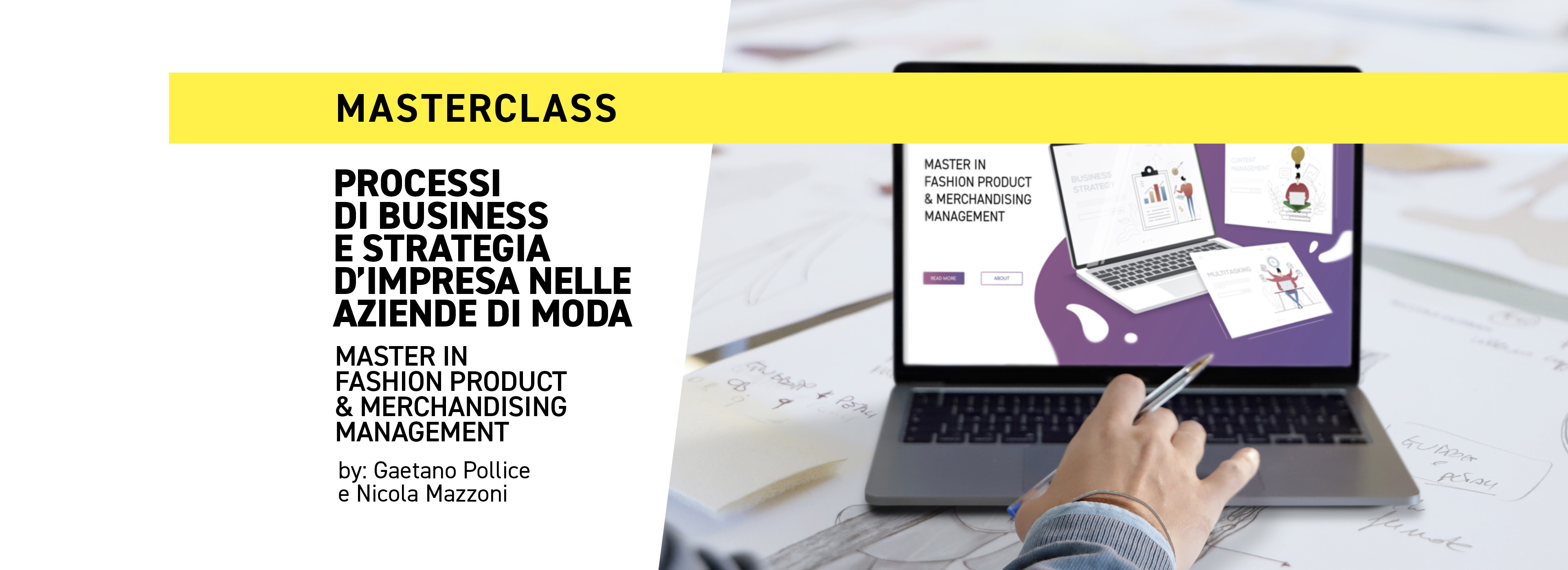 Partecipa alla Masterclass del Master IAAD. in fashion product e merchandising management
