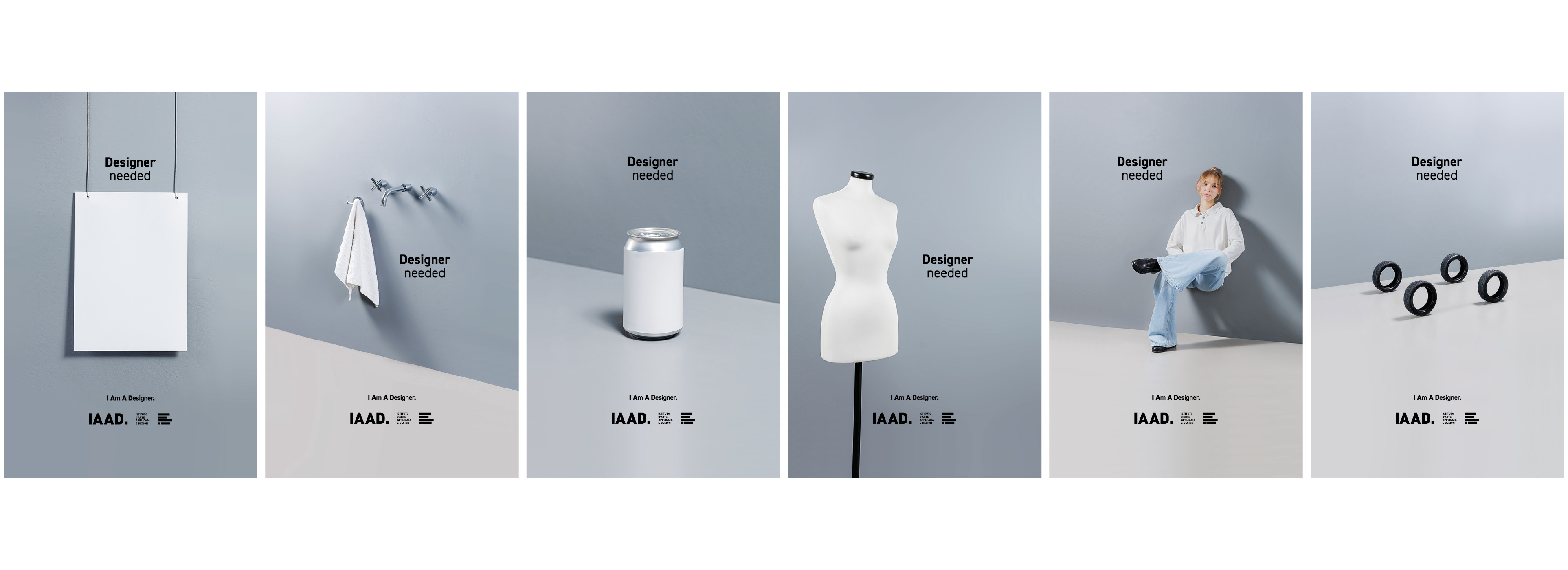 Scopri la nuova campagna di comunicazione di IAAD.: " Designer Needed"