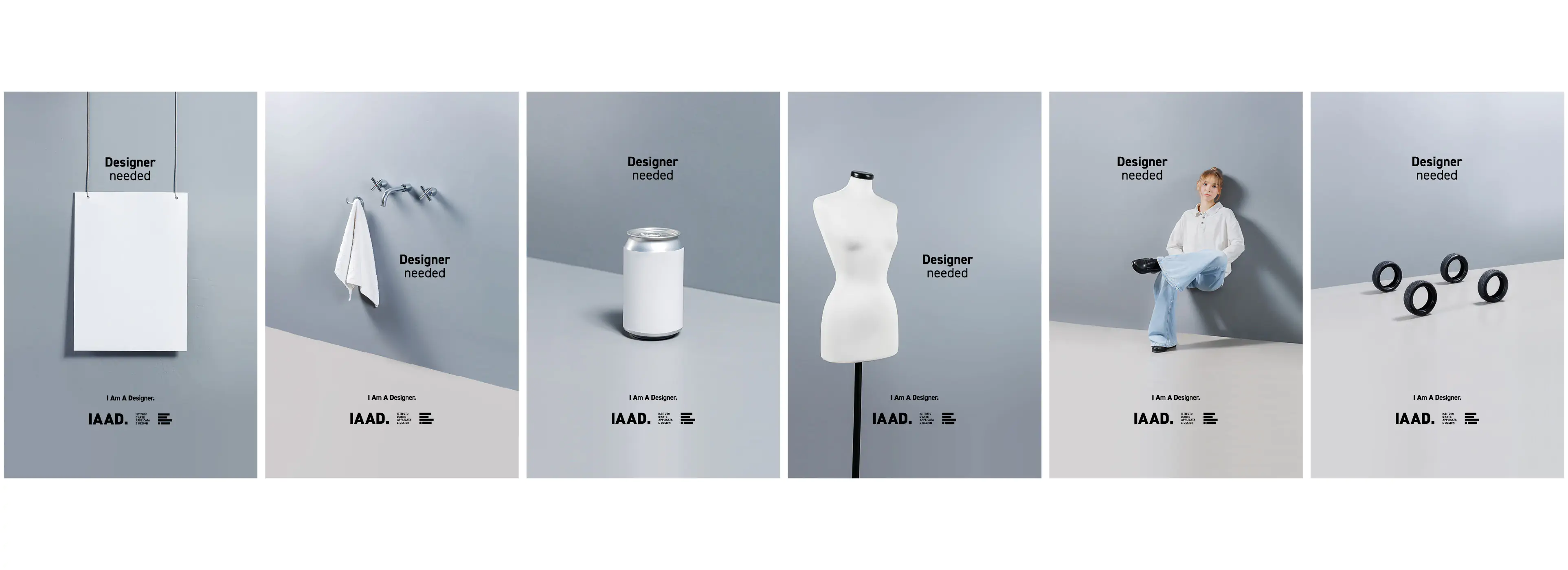 Scopri la nuova campagna di comunicazione di IAAD.: " Designer Needed"