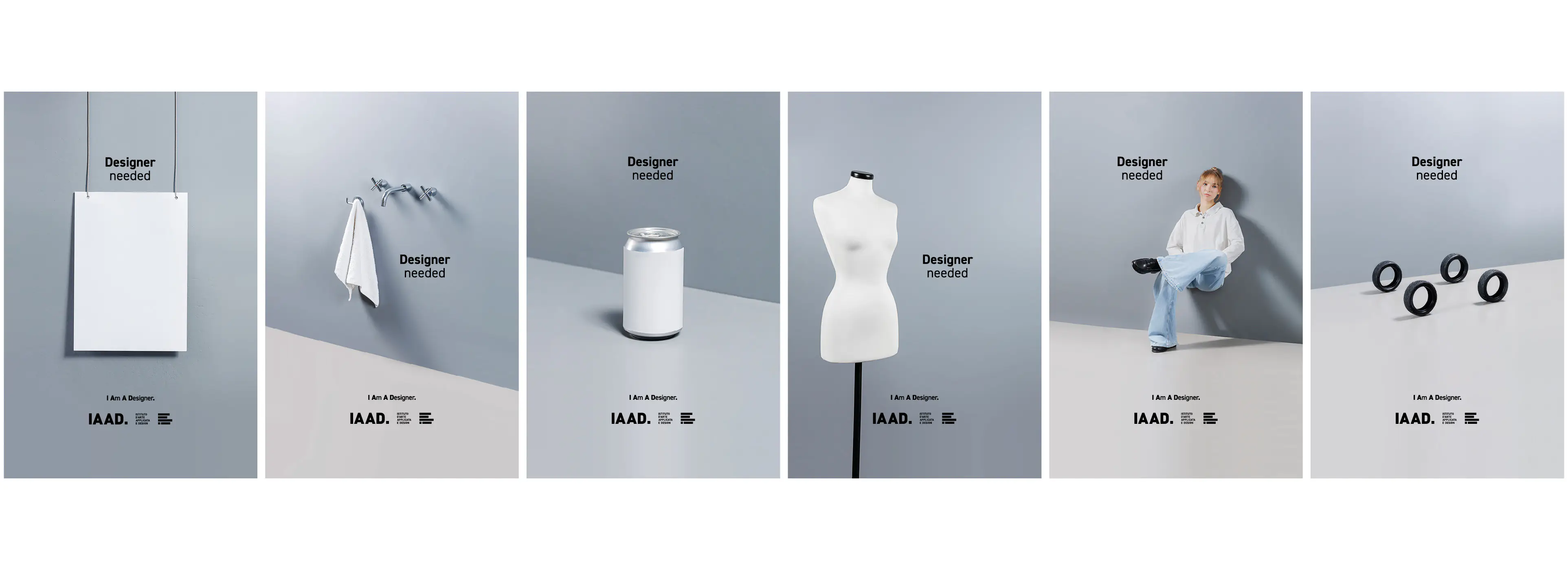 Discover IAAD.'s new communication campaign: "Designer Needed", conceived and developed by a team of students from the institute.