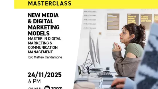 Learn about the New Media & Digital Marketing Models with the IAAD. Masterclass