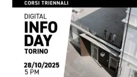 Partecipa anche tu al Digital Info Day di IAAD. Torino del 9 settembre e scopri l'offerta formativa dei corsi triennali in design!