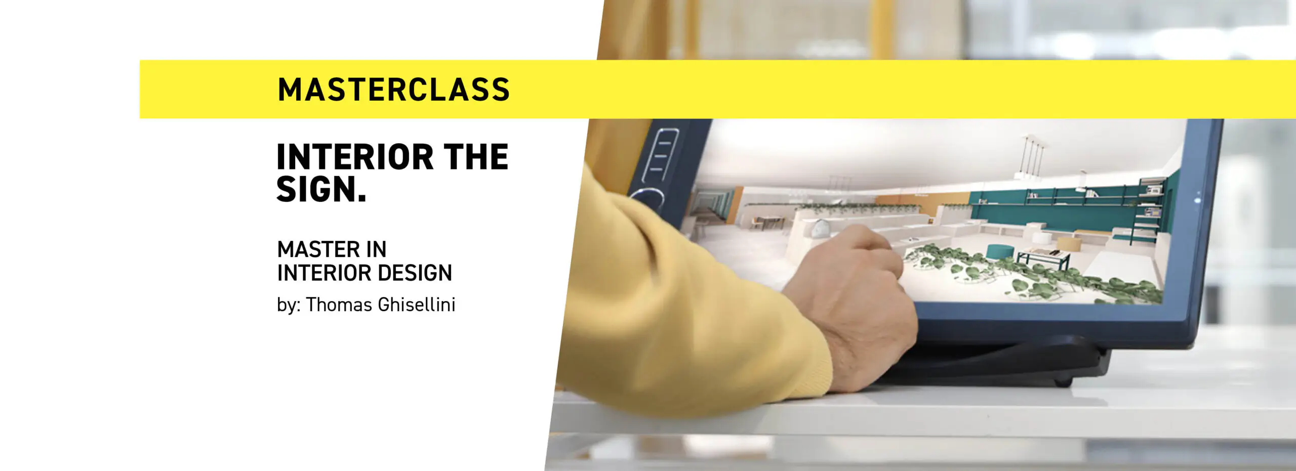 Scopri il futuro della professione dell'Interior Designer durante la prossima Masterclass IAAD.