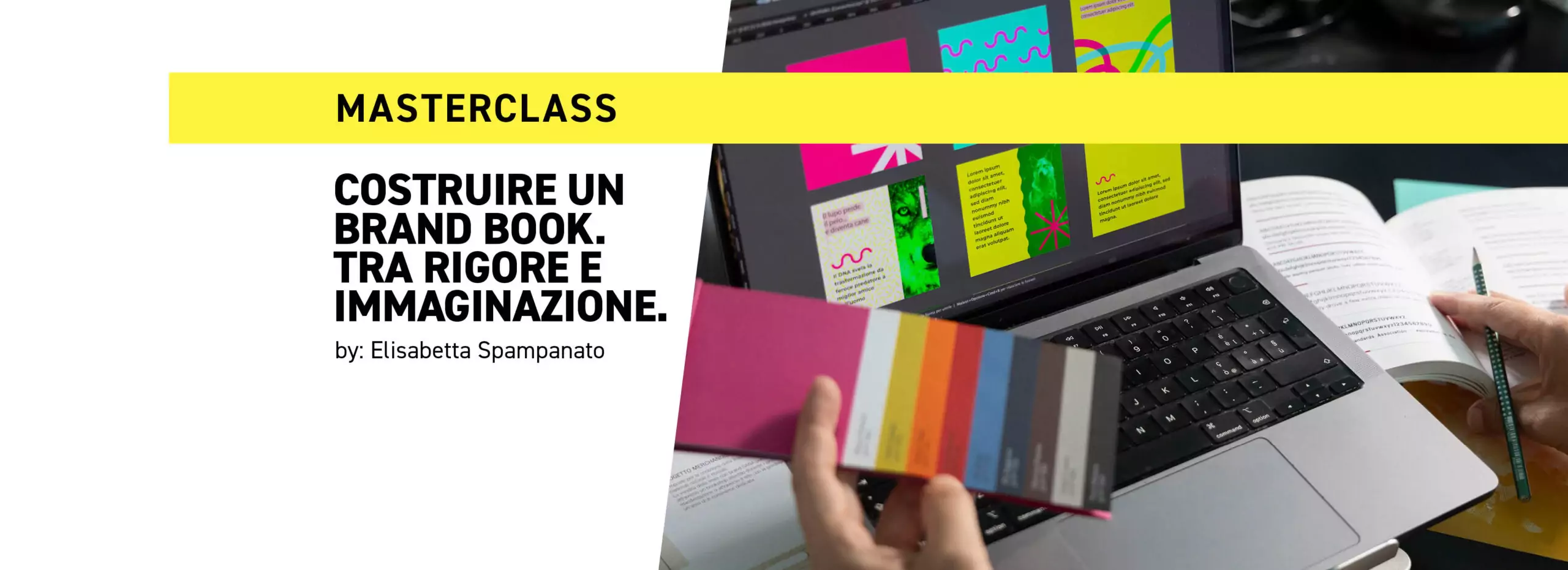 Come costruire un brand book? Scoprilo alla prossima Masterclass IAAD. del 10 ottobre 2025