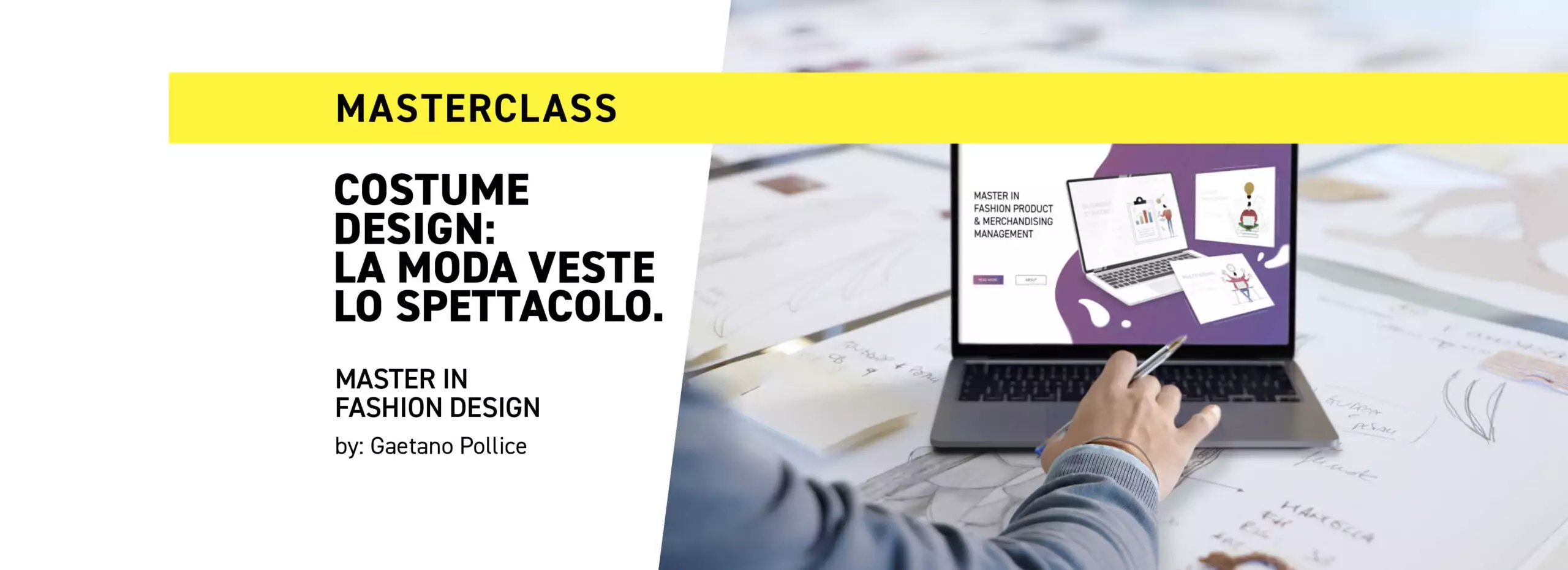 Quando costume e moda si incontrano: partecipa alla Masterclass IAAD. in Fashion Design