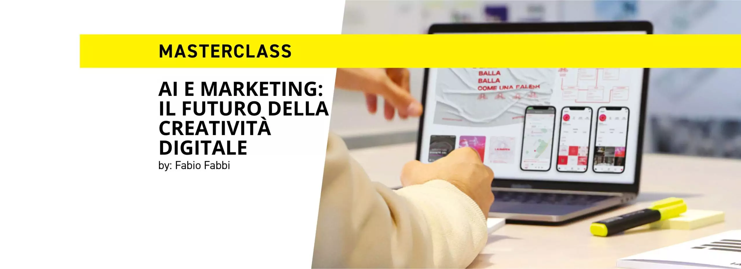 In che direzione va la creatività digitale? Scoprilo durante la prossima Masterclass IAAD. del 7 ottobre