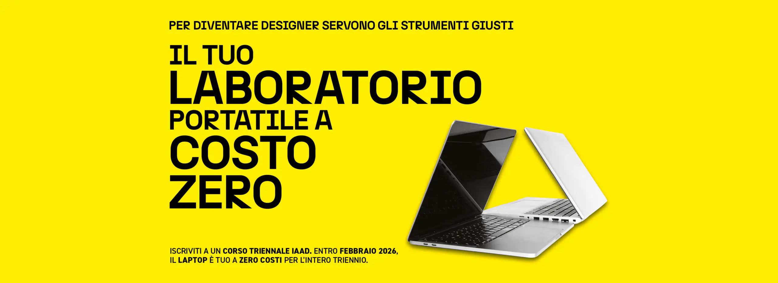 Scopri come ottenere il tuo laptop a costo zero per il triennio, iscrivendoti entro gennaio 2026!