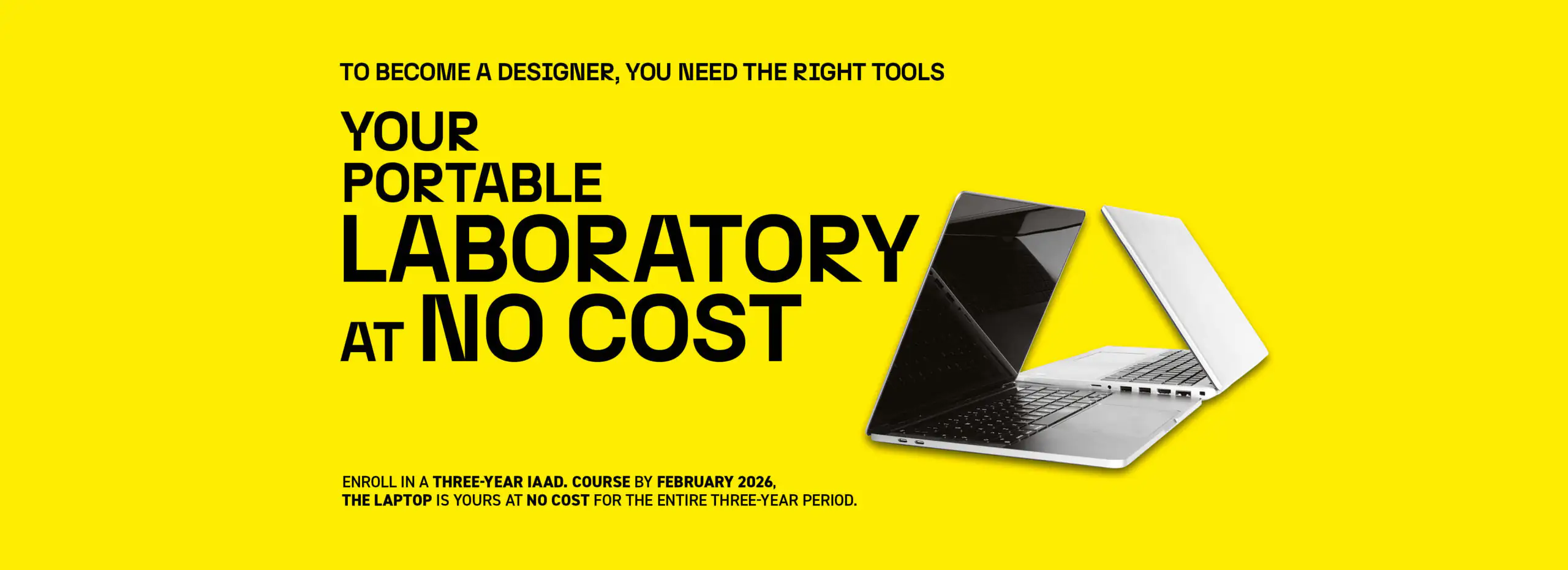 Apply and enroll now and get your laptop at zero cost