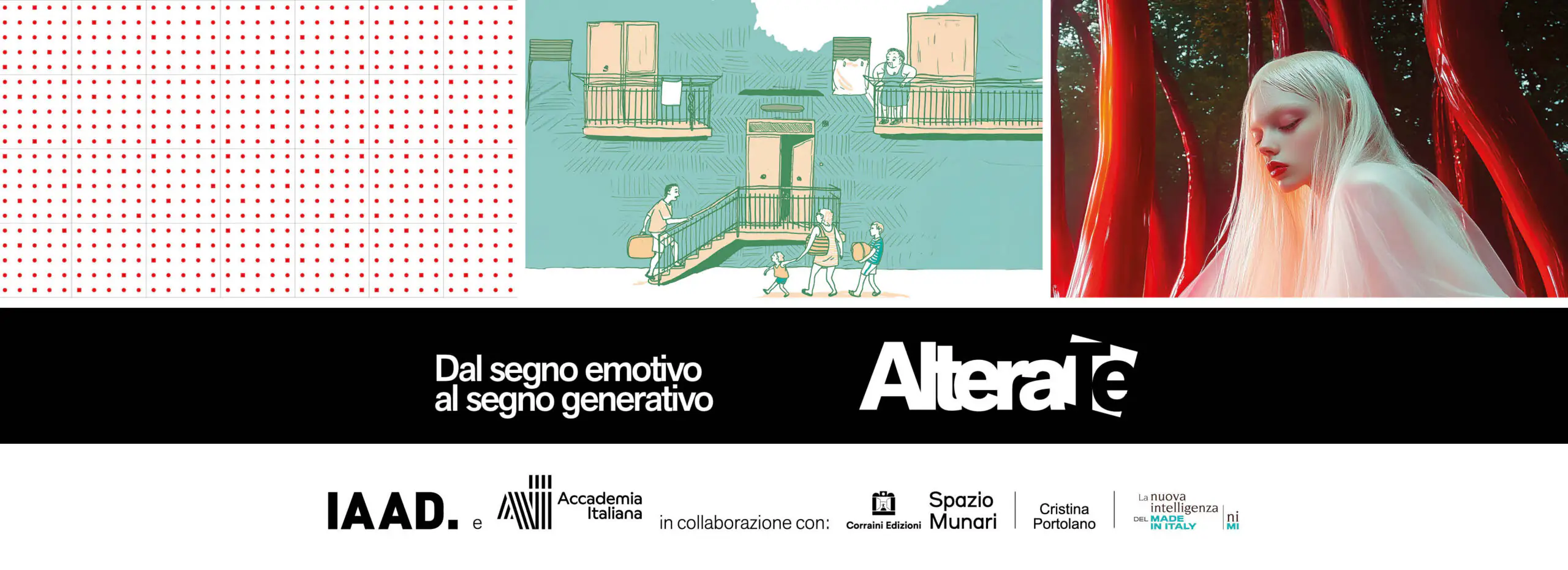 Vieni a visitare la mostra AlteraTe - Dal segno emotivo al segno generativo dal 06 al 08 febbraio
