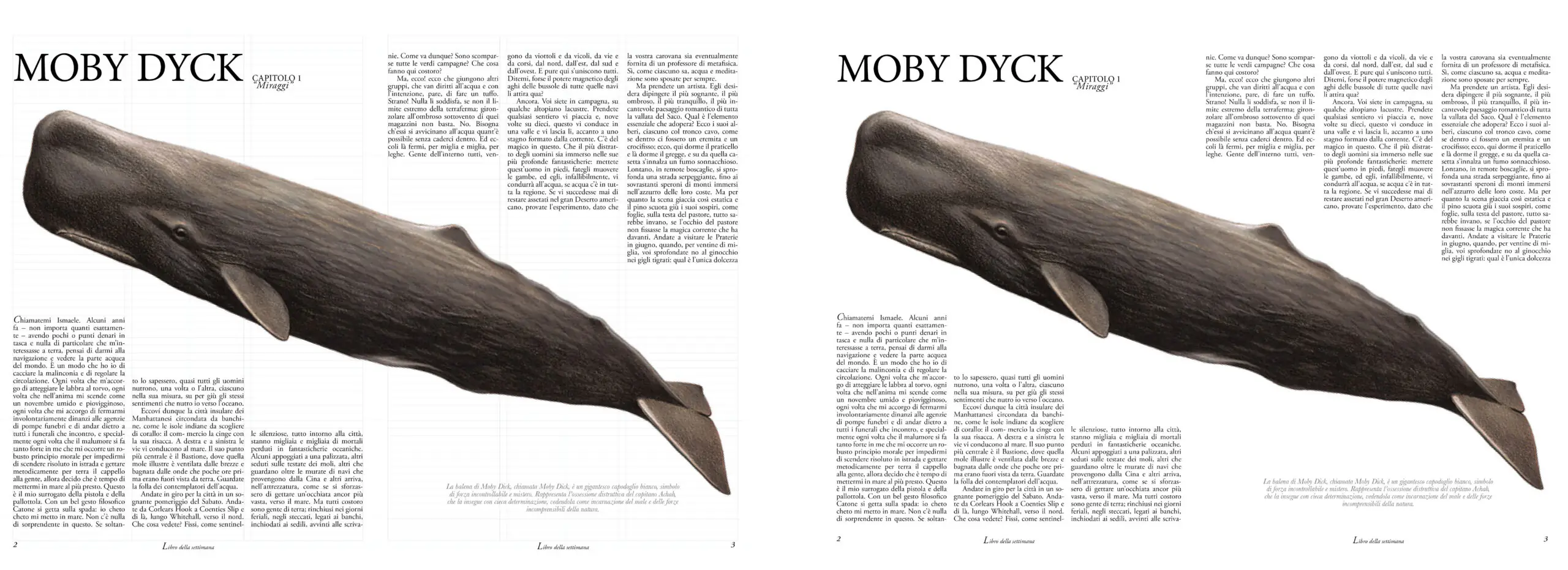 Progetto di grafica editoriale realizzato dagli studenti IAAD. con sviluppo di layout, griglia e sistema tipografico.