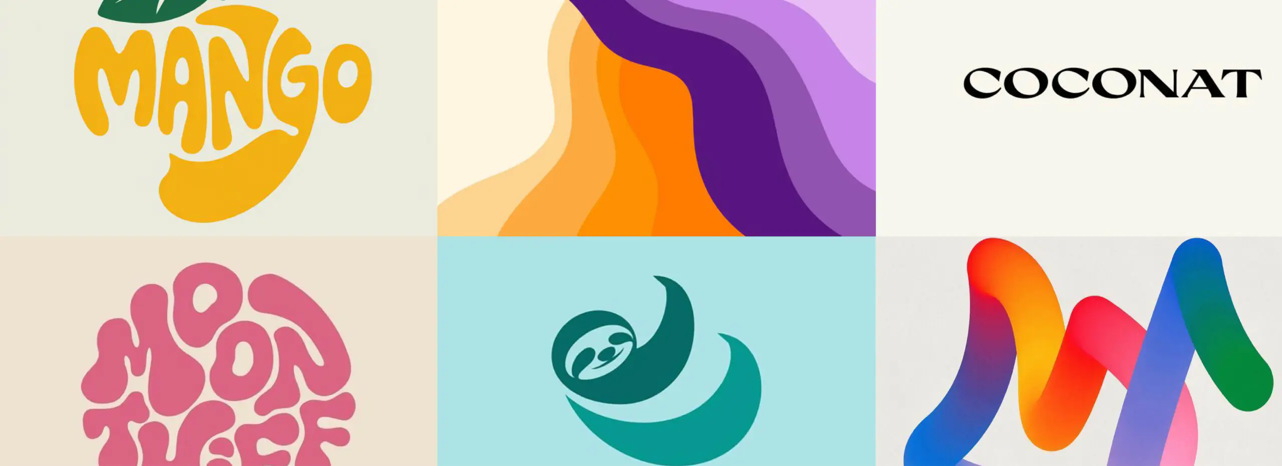 Moodboard di identità visiva realizzata dagli studenti IAAD., con ricerca cromatica, tipografica e concettuale per lo sviluppo del marchio.