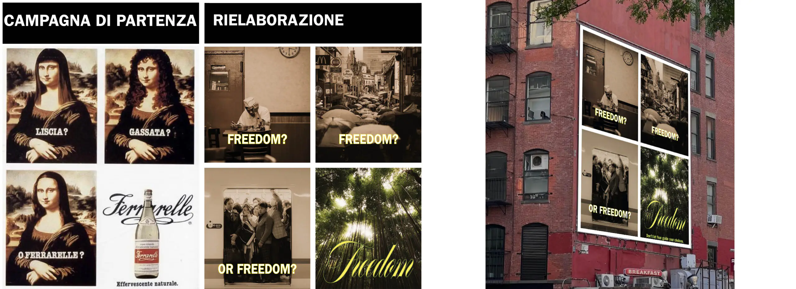Progetti degli studenti IAAD. che analizzano e reinterpretano la Storia della pubblicità attraverso campagne creative e innovative.