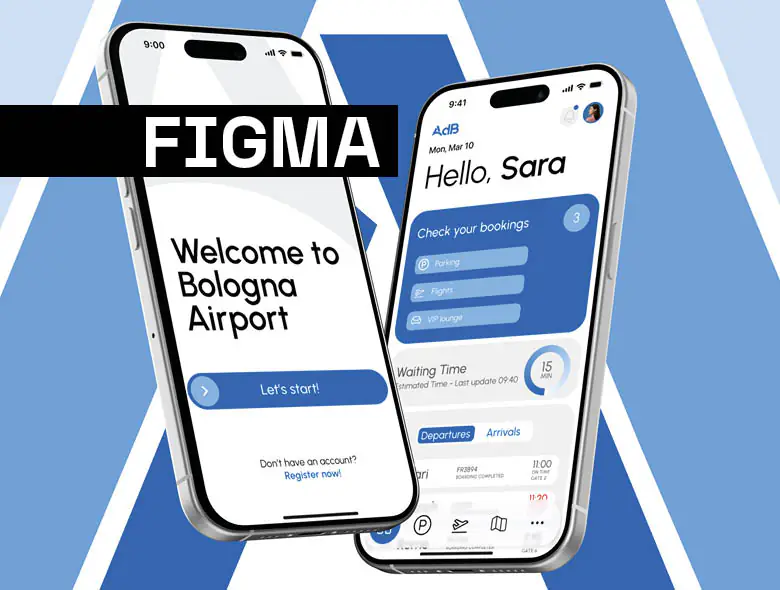 Applicazione pratica di Figma nei corsi IAAD.: studenti progettano interfacce digitali, sistemi UI e prototipi navigabili.