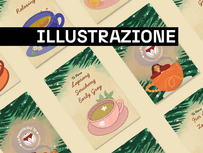 Progetti di illustrazione realizzati dagli studenti IAAD. all’interno dei corsi di design.