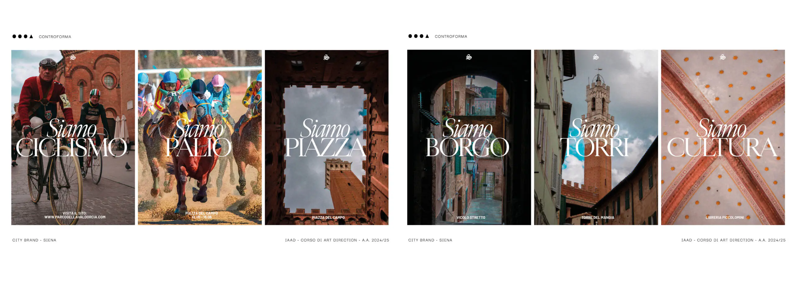 Progetto di art direction realizzato dagli studenti IAAD. con sviluppo del concept visivo e coordinamento creativo