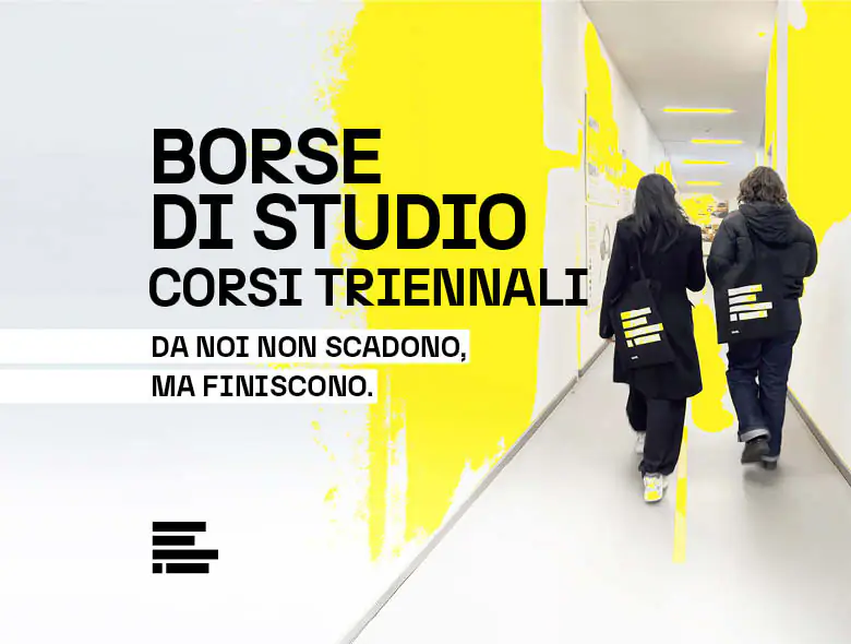 Scopri come ottenere una borsa di studio IAAD. per i corsi triennali in design in partenza a ottobre 2026
