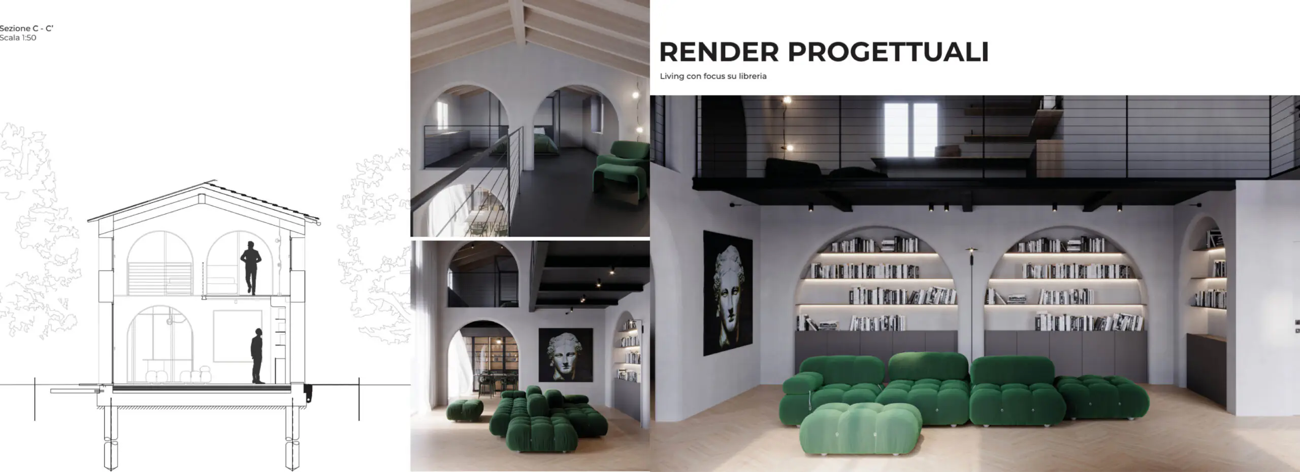 Scopri una selezione di immagini dei progetti degli studenti IAAD: concept innovativi di interior e furniture design, modelli 3D, rendering realistici e soluzioni creative che raccontano il processo progettuale, dall’idea iniziale alla realizzazione degli spazi.